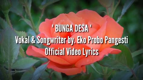 Bunga Desa Chorus Vokal Songwriter By Eko Probo Pangesti Lagu