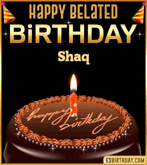 Happy Birthday Shaq  🎂 Images Animated Wishes【28 S】