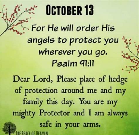 October 13 Good Morning God Quotes Daily Bible Verse Inspirational