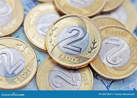 Polish Zloty Stock Image Image Of April Administration 34279529