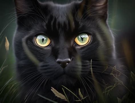 Captivating Gaze: A Guide to the Stunning Eye Colors of Black Cats - My ...