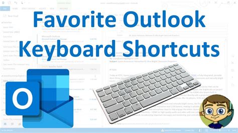 Favorite Microsoft Outlook Keyboard Shortcuts Youtube