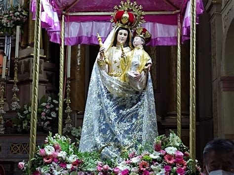 Con La Bajada De La Imagen De La Virgen Del Rosario Inician Fiestas