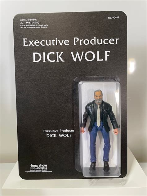 Executive Producer Dick Wolf Custom Action Figure Creator Of Etsy