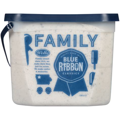 Blue Ribbon Classics Cookies And Cream Frozen Dessert Pail 128 Fl Oz