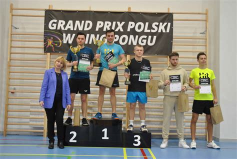 Jan Olek zwycięzcą 2 Grand Prix Polski w ping pongu Polski Związek