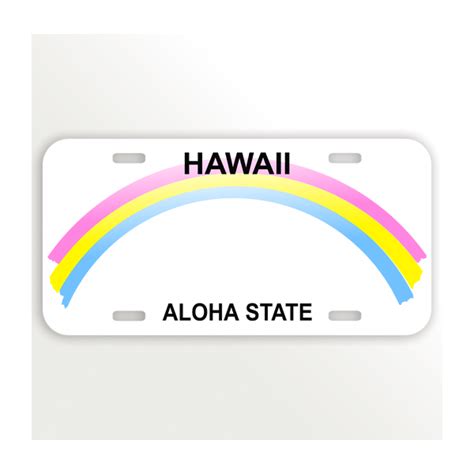 Hawaii License Plate Vanity Plate |Sign Creation Fl