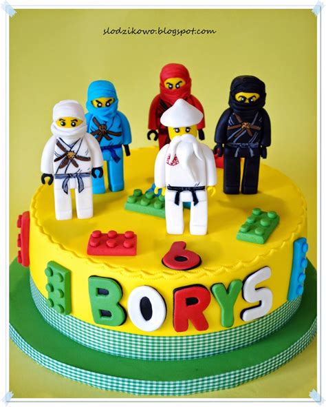 Słodzikowo Tort Ninjago