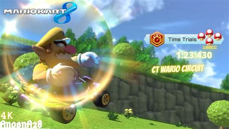 Mario Kart 8 Ct Wario Circuit Time Trial Personal Best 123430