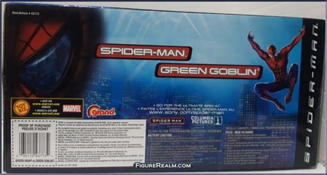 Spider Man Vs Green Goblin Spider Man Movie Bump Go Cycle Toy