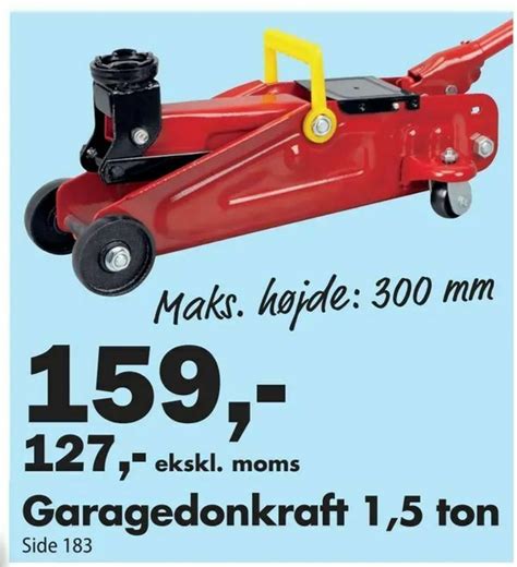 Garagedonkraft Ton Tilbud Hos Biltema