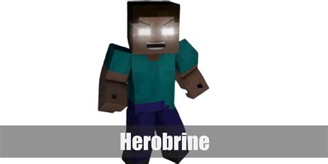 Herobrine Minecraft Costume For Halloween