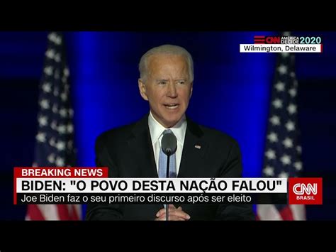 ‘agora é Hora De Curar Os Eua Diz Biden Em 1º Discurso Como Eleito