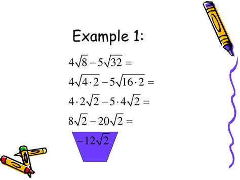 Ppt Adding And Subtracting Radicals Powerpoint Presentation Free