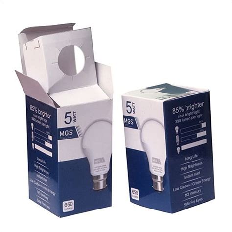 Led Bulb Packaging Box Manufacturer In Delhi India By Paras Advertise