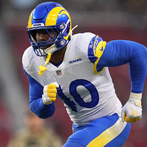 Von Miller Looks Great In Rams Modern Throwback Uniform 49 Off