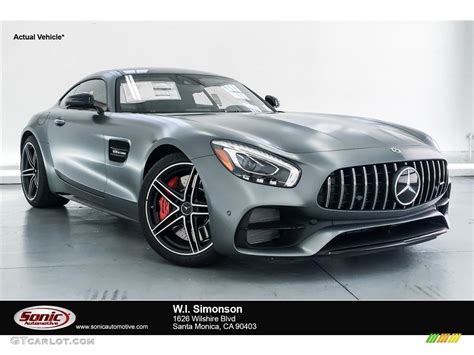 Designo Selenite Grey Magno Matte Mercedes Benz Amg Gt C Coupe