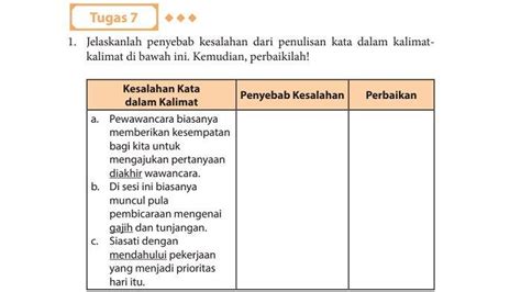 Soal And Kunci Jawaban Pelajaran Bahasa Indonesia Kelas 11 Sma Hal 38 39