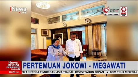 Presiden Jokowi Bertemu Ketum Pdip Megawati Di Istana Batu Tulis Bogor