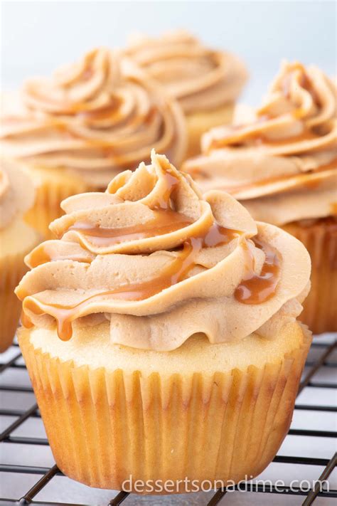 Salted Caramel Cupcakes Desserts On A Dime