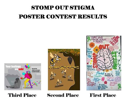 Stomp Out Stigma Poster Winners The Buzz