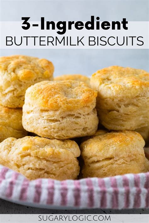 Easy 3 Ingredient Biscuits With Self Rising Flour Recipe Homemade