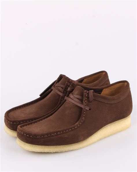 Clarks Originals Wallabee Shoe Dark Brown 80s Casual Classics