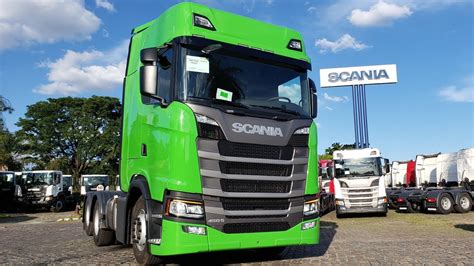 DETALHES DO NOVO SCANIA 450 S VERDE 2021 YouTube