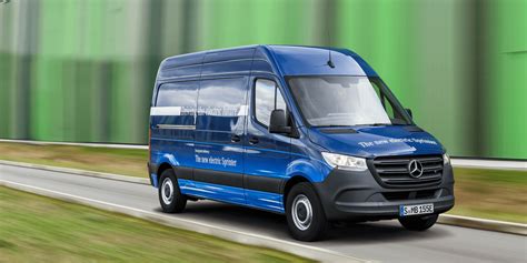 Mercedes Unveils Next Gen Sprinter Electric Version By 2019