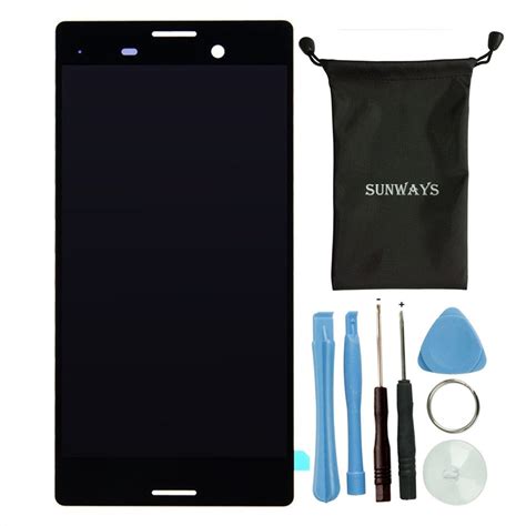 Sunways Black Lcd Display Tcouch Digitizer Assembly Glass Screen