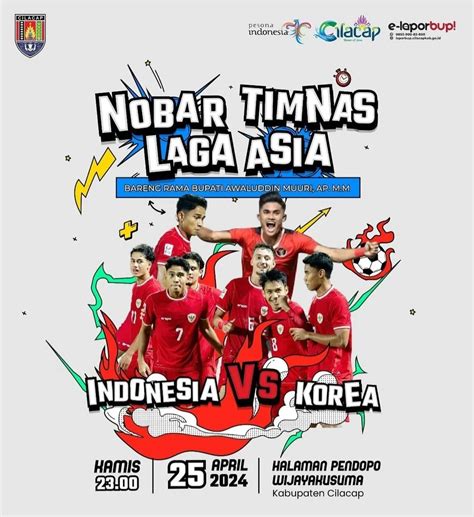 Pemkab Cilacap Gelar Nobar Timnas U Vs Korea Selatan U Ada Kopi