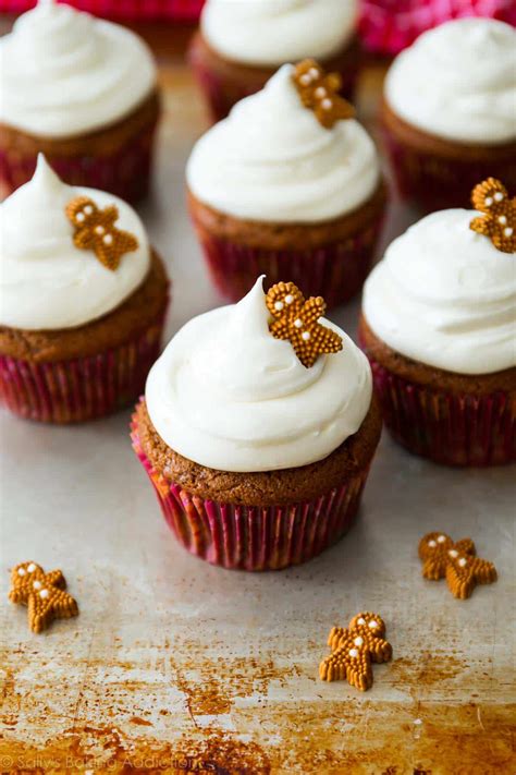 Gingerbread Cupcakes Sallys Baking Addiction