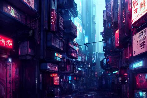 Cyberpunk Landscape