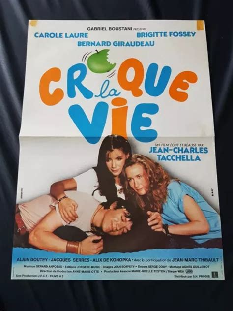 Affiche De Cin Ma D Poque Du Film Croque La Vie De X Cm Eur