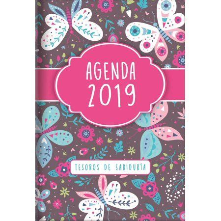 2019 Agenda Tesoros de Sabidurï½a Mariposas Con Un Pensamiento