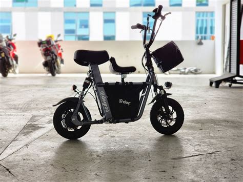 LTA APPROVED E SCOOTER LTA Edegree FS1 Escooter 48V 12 8AH