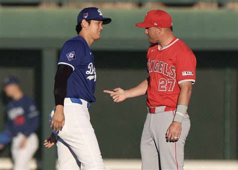 大谷翔平 トラウトと熱いハグにファン感動 「激アツ！」「また集結してほしい」と「トラウタニ」がトレンド入り イザ！