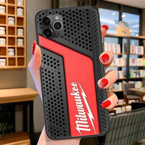 Milwaukee Tool Logo 8 Protective Shell Tpu Iphone Case Mini 14 15 11 12