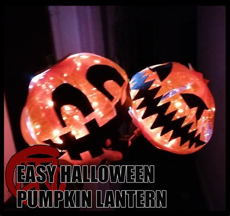 Easy Halloween Pumpkin Lantern : 6 Steps (with Pictures) - Instructables