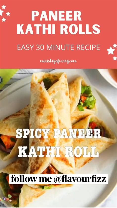 Paneer Roll Recipe Paneer Kathi Roll Paneer Wrap Artofit