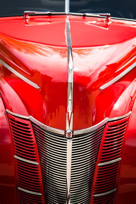 1940 Ford Deluxe Coupe Grille Photograph By Jill Reger