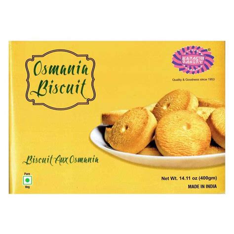 Buy Karachi Bakery Osmania Biscuits 400 Gm | Manpasand - Quicklly