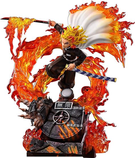 LIBAOBAO Demon Slayer Action Figuren Rengoku Kyoujurou Anime Ornamente