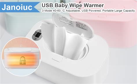 Usb Baby Wipe Warmer 3 Mode 40 60 °c Adjustable Baby Wipe Warmer