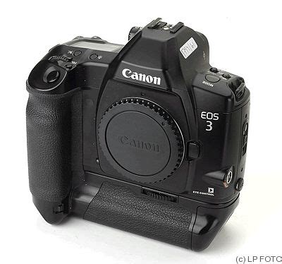 Canon: EOS 3 Price Guide: estimate a camera value