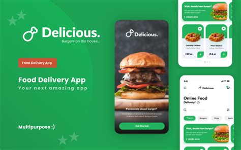 Food Delivery App Figma