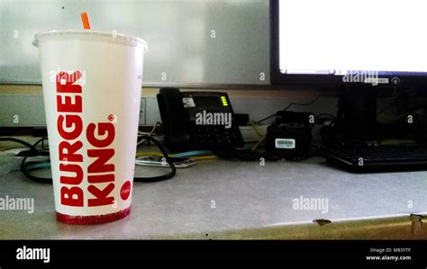 Burger King Cup Stock Photo - Alamy