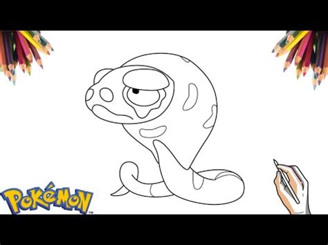 COMO DESENHAR O POKÉMON SILICOBRA HOW TO DRAW POKÉMON SILICOBRA YouTube