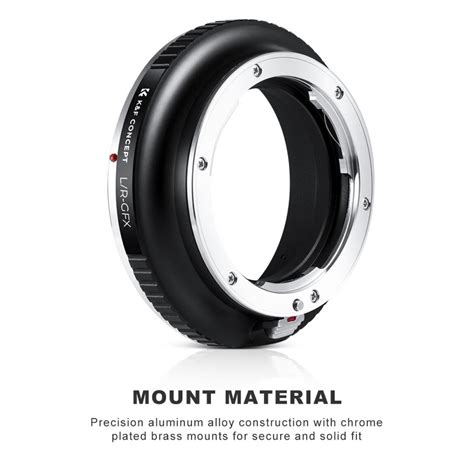 K F Concept M Leica R Lenses To Fuji Gfx Lens Mount Adapter K F