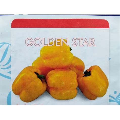 Jual 3 Butir BENIH PAPRIKA KUNING GOLDEN STAR Kemasan Repack